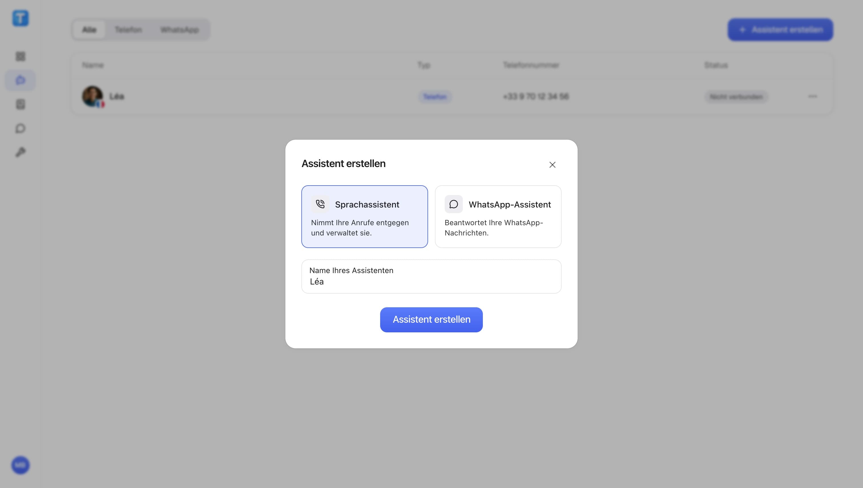 Erstellen Sie Ihren KI-Assistenten